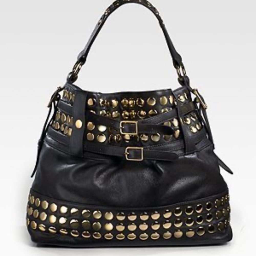Rebecca Minkoff Devote studded tote black